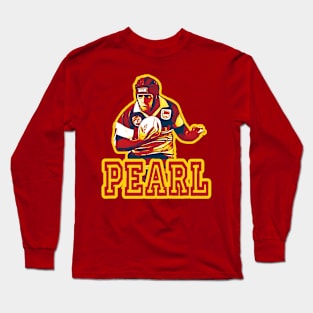 Brisbane Broncos - Steve Renouf - THE PEARL! Long Sleeve T-Shirt